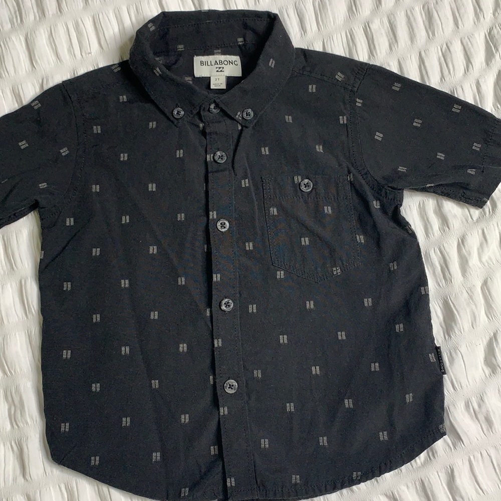 Billabong button down collar shirt